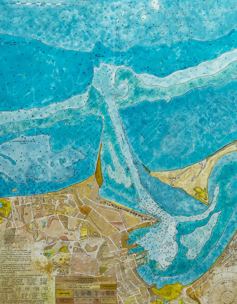 Nantucket Harbor Nautical Chart | Limited Edition Prints